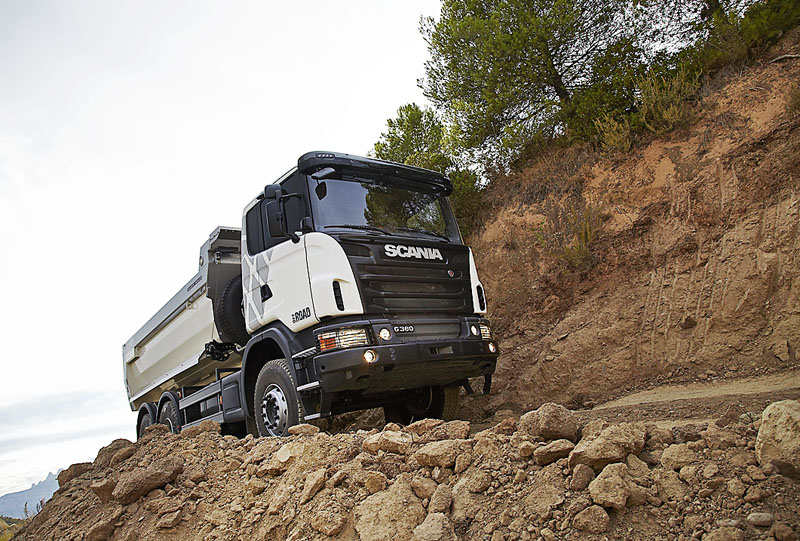 Scania Scania offroad Nákladní vozidla řady P a G Trucker