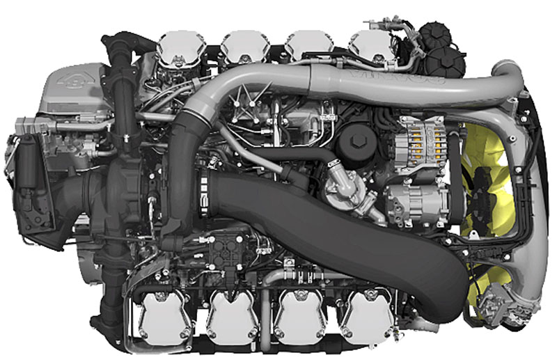 Scania v8 двигатель