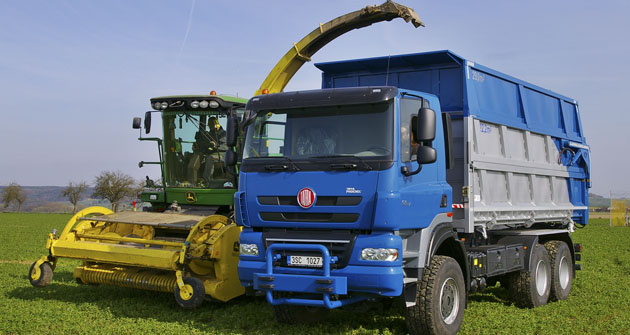 Agro Tatra Phoenix Euro 5 6x6, nástavba KOV Velim, s homologací „traktor“