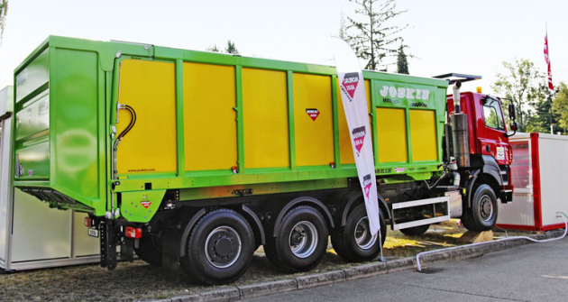 T 158 8x6 s nástavbou Joskin Drakkar T 158 8x6 s nástavbou Joskin Drakkar