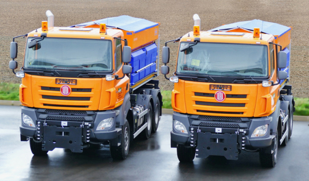 Tatra Phoenix Euro 6 pro komunál. Tatra Phoenix Euro 6 pro komunál.