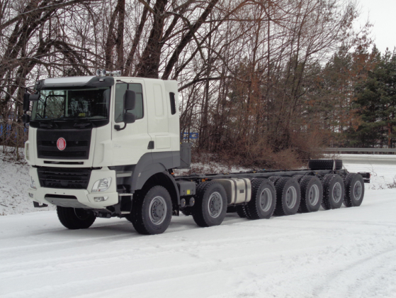 Prozatím nejdelší vozidlo z modelové řady TATRA PHOENIX Euro 6 . Prozatím nejdelší vozidlo z modelové řady TATRA PHOENIX Euro 6 .