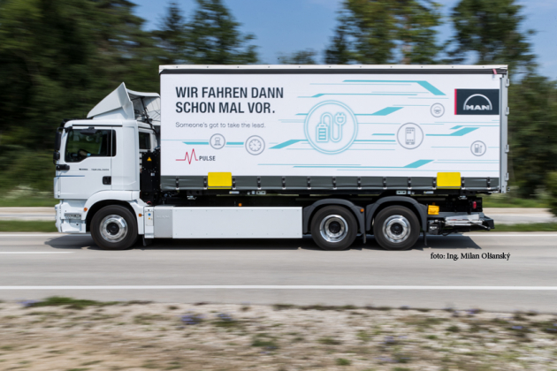 MAN má v nabídce čistě elektrický nákladní vůz s celkovou hmotností 26 t. MAN má v nabídce čistě elektrický nákladní vůz s celkovou hmotností 26 t.