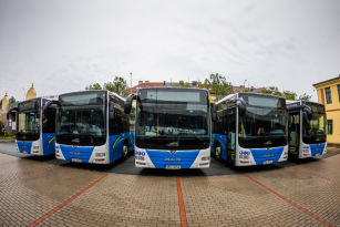 Nové autobusy MAN Lion’s City LE pro Plzeňský kraj.