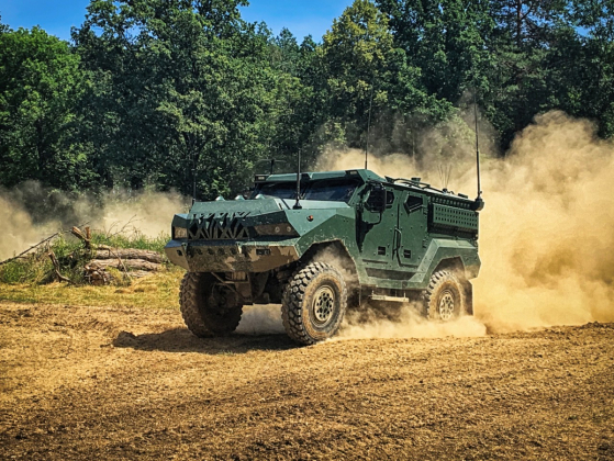 Ilustrační foto - Excalibur Army Patriot II na podvozku Tatra.