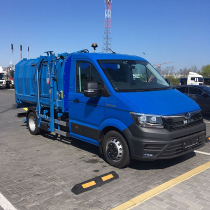 MAN TGE se speciální nástavbou MAN TGE se speciální nástavbou