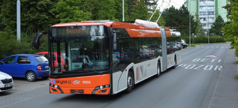 Trolejbus Škoda Electric pro norské město Bergen.