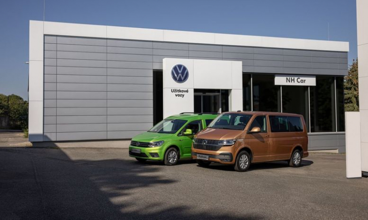 Nový autosalon značky Volkswagen Užitkové vozy 