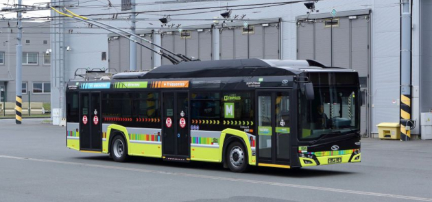 Trolejbus pro francouzské město St. Etienne Trolejbus pro francouzské město St. Etienne