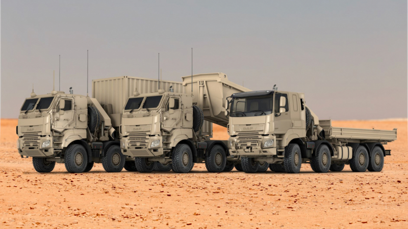DAF a Tatra společně dodají vozidla pro belgické ozbrojené síly 