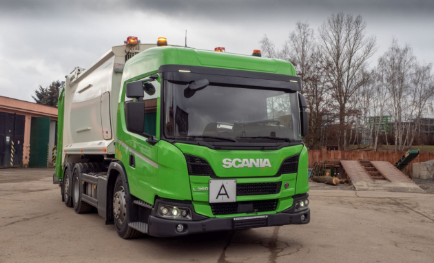 Nové vozidlo Scania pro svoz odpadu v Moravské Třebové Nové vozidlo Scania pro svoz odpadu v Moravské Třebové