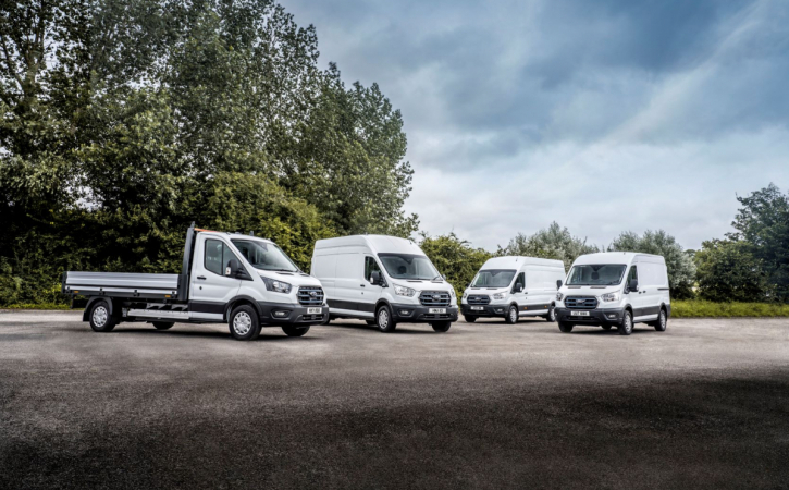 Ford E-Transit vyjíždí na evropské silnice 