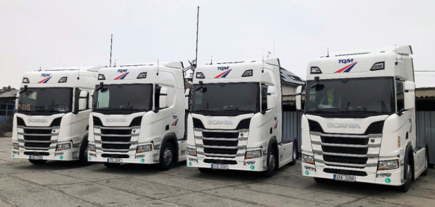 Dalších pět vozidel Scania pro společnost TQM Dalších pět vozidel Scania pro společnost TQM