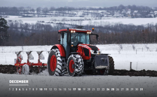 Zetor představuje nové kalendáře pro rok 2022