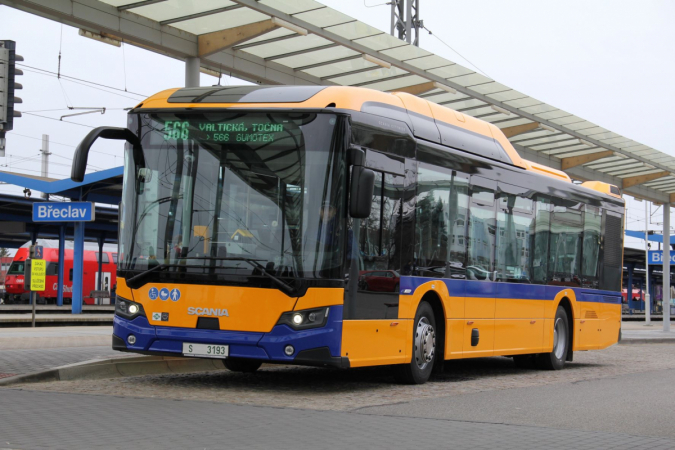 První Scania Citywide LF nové generace v Česku zamířila do Břeclavi. 