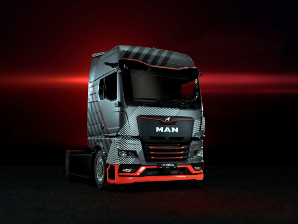 MAN Truck &amp; Bus poprvé prezentoval předprodukční prototyp svého budoucího elektrického nákladního vozidla.