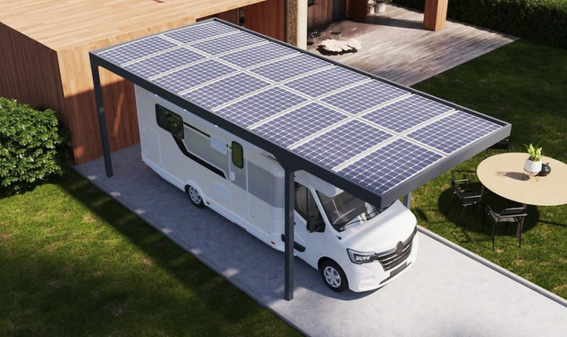 CARPORT CAMPER SOLAR