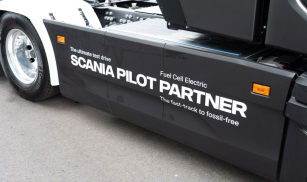 Scania vodíkový pohon